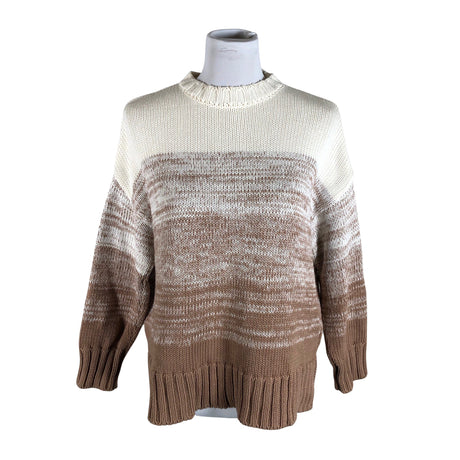 Naisten Twothirds - Neulepaita, koko 34 - Beige ()