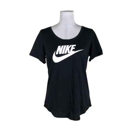 Naisten Nike - T-paita, koko 38 - Musta ()
