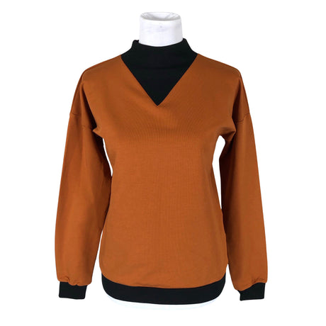 Naisten NOSH - Collegepaita, koko 32 - Ruskea ()