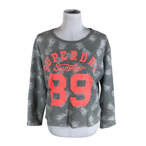 Naisten Superdry - Collegepaita, koko 36 - Harmaa (1)
