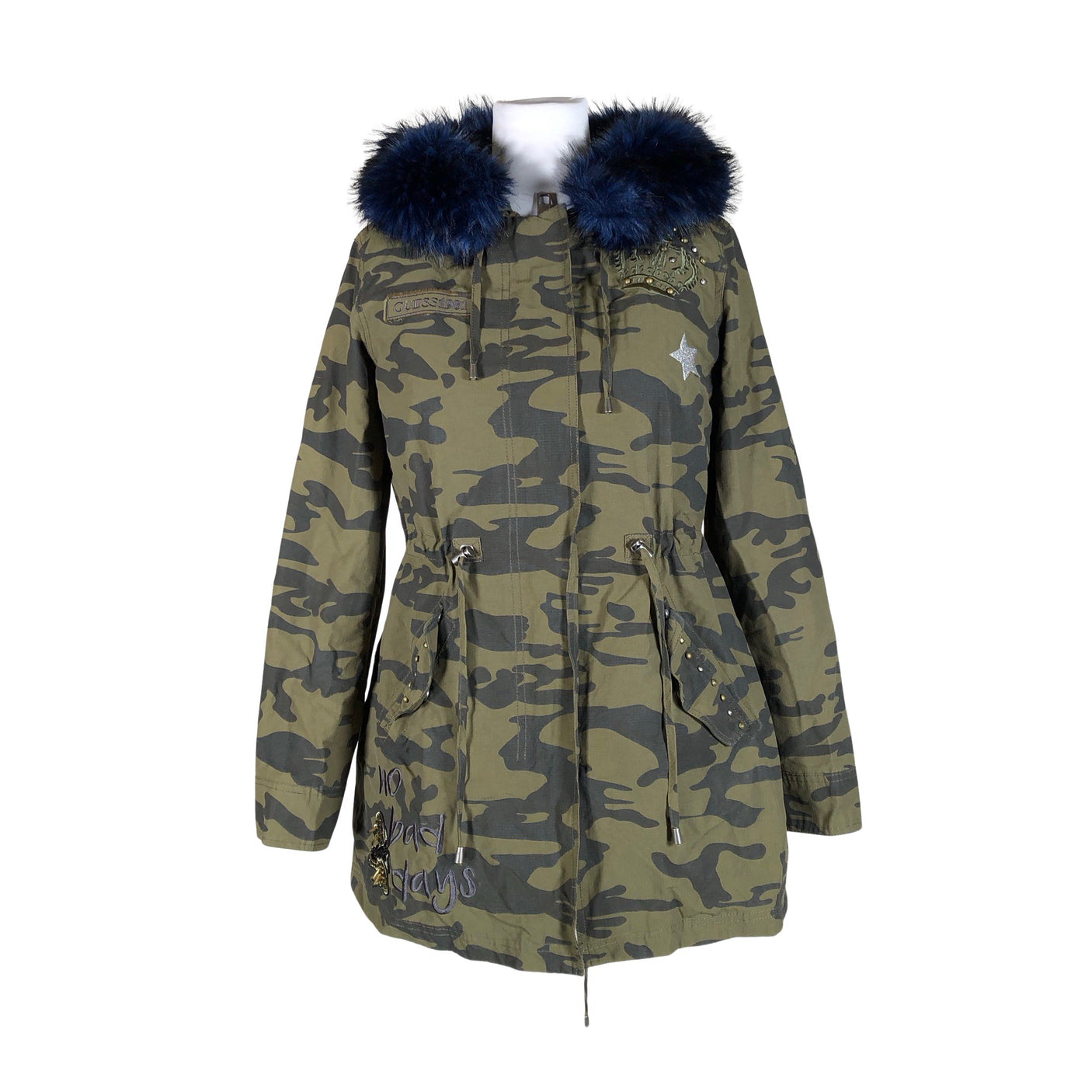 Naisten Guess - Ulkoilutakki, koko 36 - Vihreä (1)