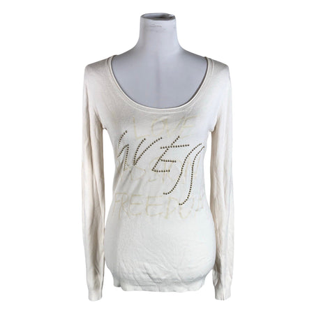 Naisten Guess - Neulepaita, koko 40 - Luonnonvalkoinen ()