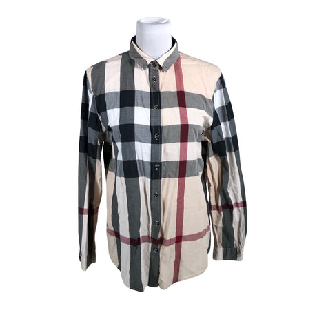 Naisten Burberry Brit - Kauluspaita, koko 40 - Harmaa ()