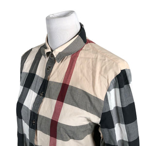 Naisten Burberry Brit - Kauluspaita, koko 40 - Harmaa (3)