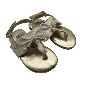 Tyttöjen Michael Kors - Sandaalit, koko 21 - Kulta (2)