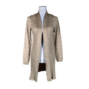Naisten Signature - Neuletakki, koko 38 - Beige (1)