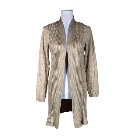 Naisten Signature - Neuletakki, koko 38 - Beige ()