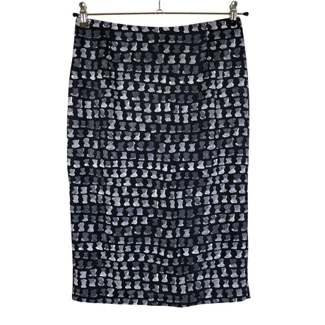 Naisten Marimekko - Suora hame, koko 38 - Musta ()