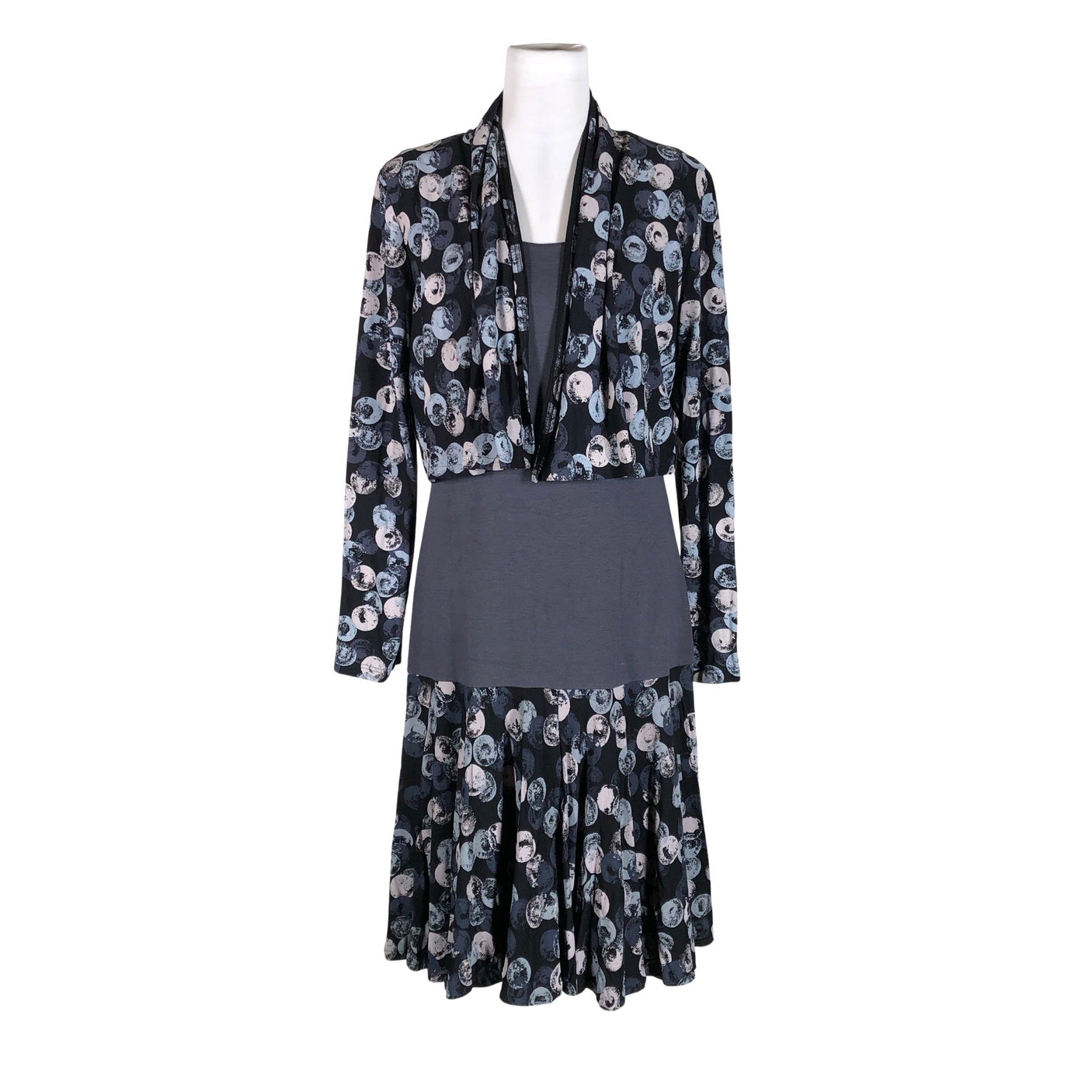 Naisten Nanso - Trikoomekko, koko 40 - Sininen (1)