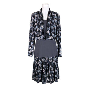 Naisten Nanso - Trikoomekko, koko 40 - Sininen (1)