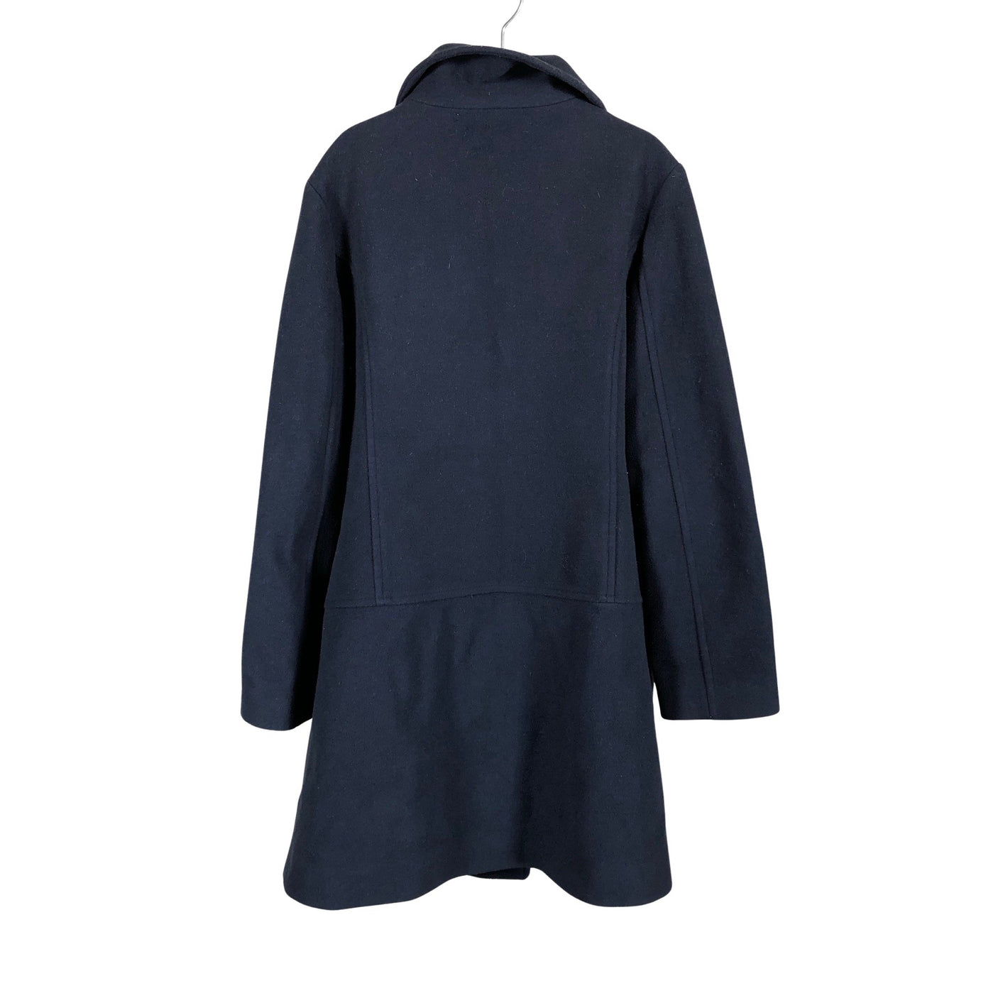 Tyttöjen Benetton - Villakangastakki, koko 140 - 146 - Sininen (2)