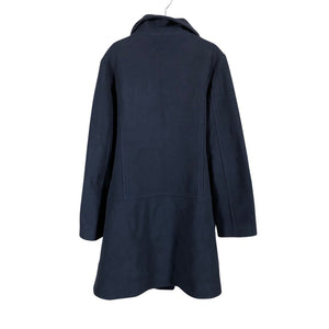 Tyttöjen Benetton - Villakangastakki, koko 140 - 146 - Sininen (2)
