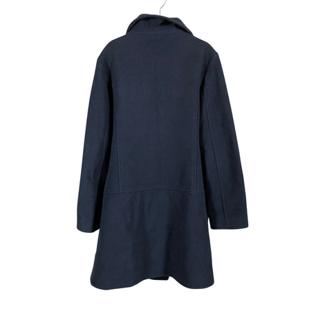 Tyttöjen Benetton - Villakangastakki, koko 140 - 146 - Sininen (2)
