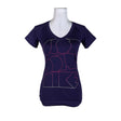 Naisten Nike - Urheilupaita, lyhyet hihat, koko 36 - Violetti ()