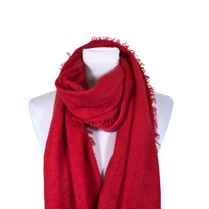 Naisten Balmuir - Huivi, koko Midi - Punainen (3)