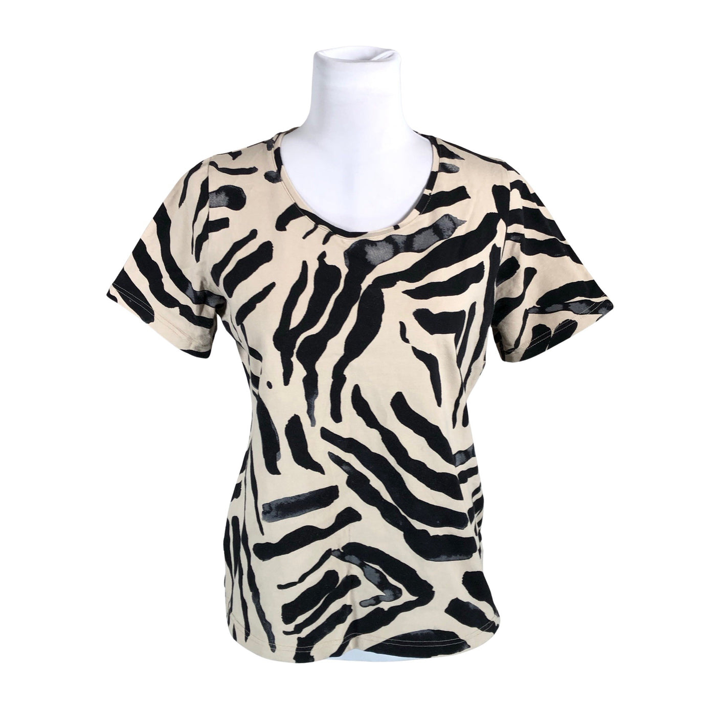 Naisten Nanso - T-paita, koko 40 - Beige (1)