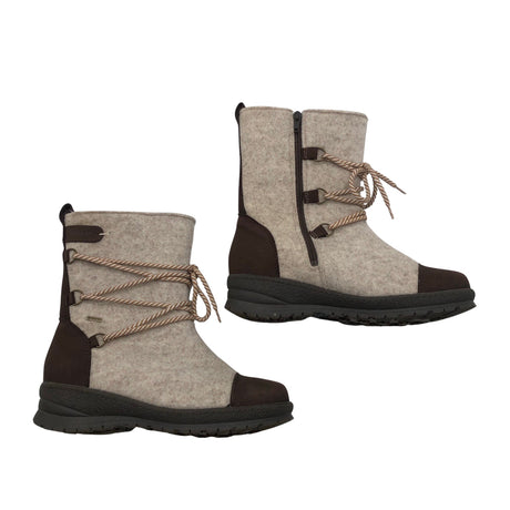 Naisten Pomar - Talvikengät, koko 38 - Beige ()