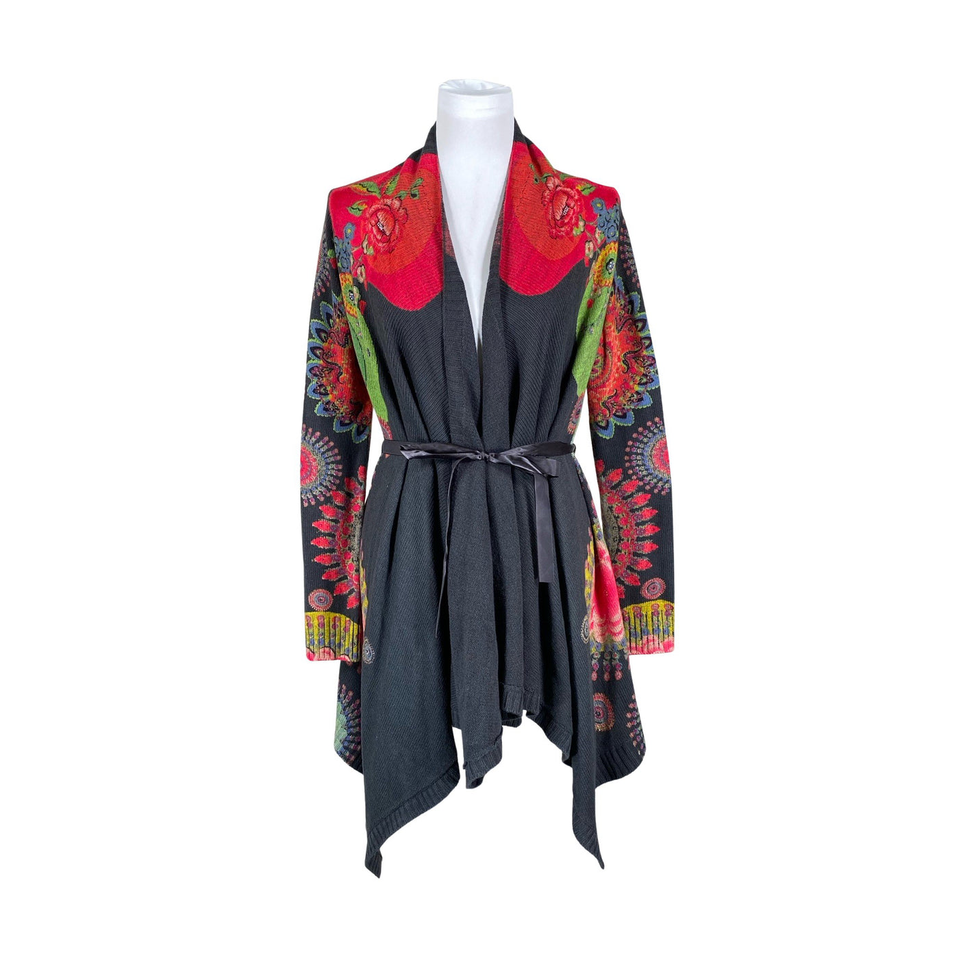 Naisten Desigual - Neuletakki, koko 40 - Harmaa (1)