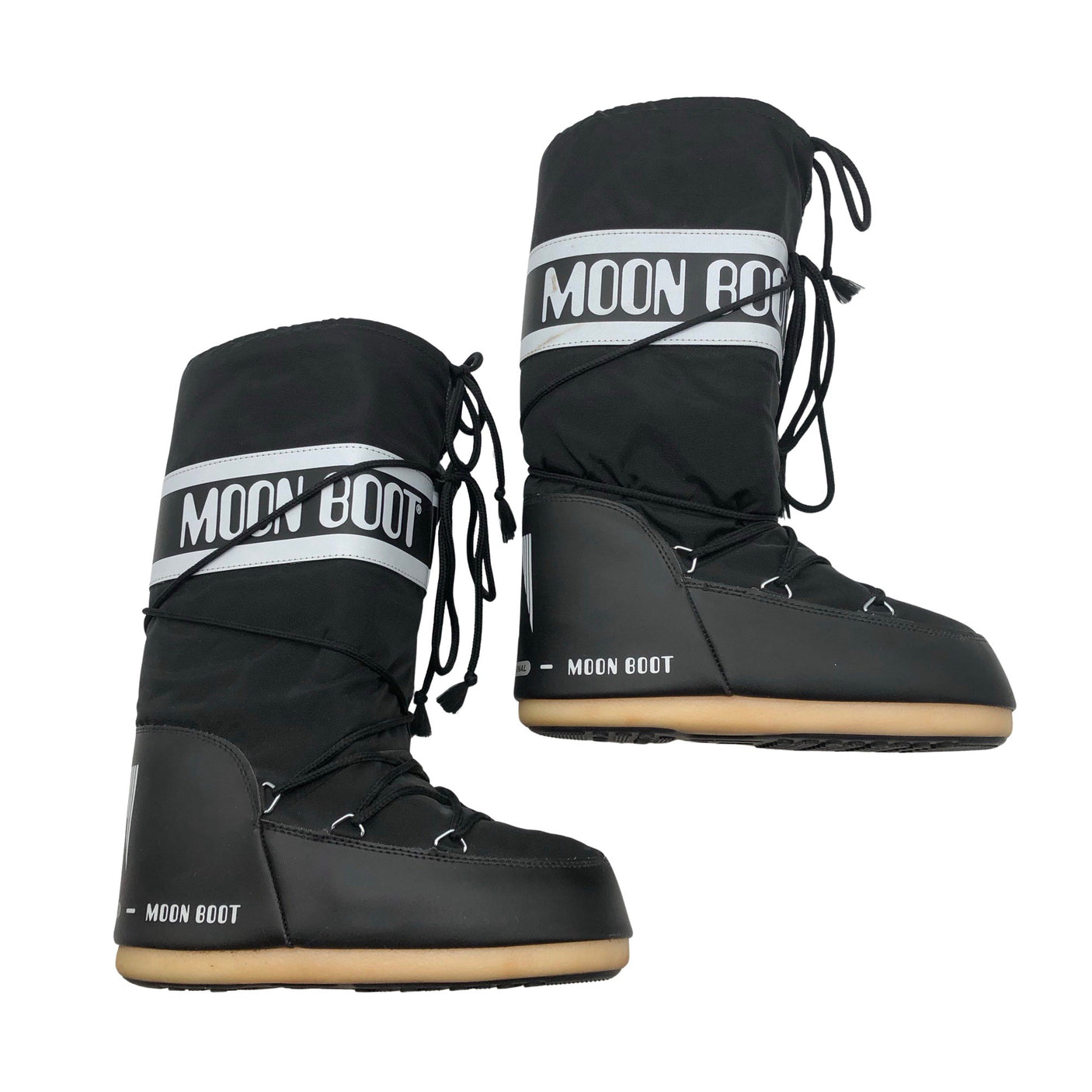 Unisex Moon Boot - Talvikengät, koko 39 - Musta (1)