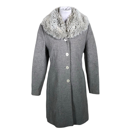 Naisten MasCara - Villakangastakki, koko 36 - Harmaa ()