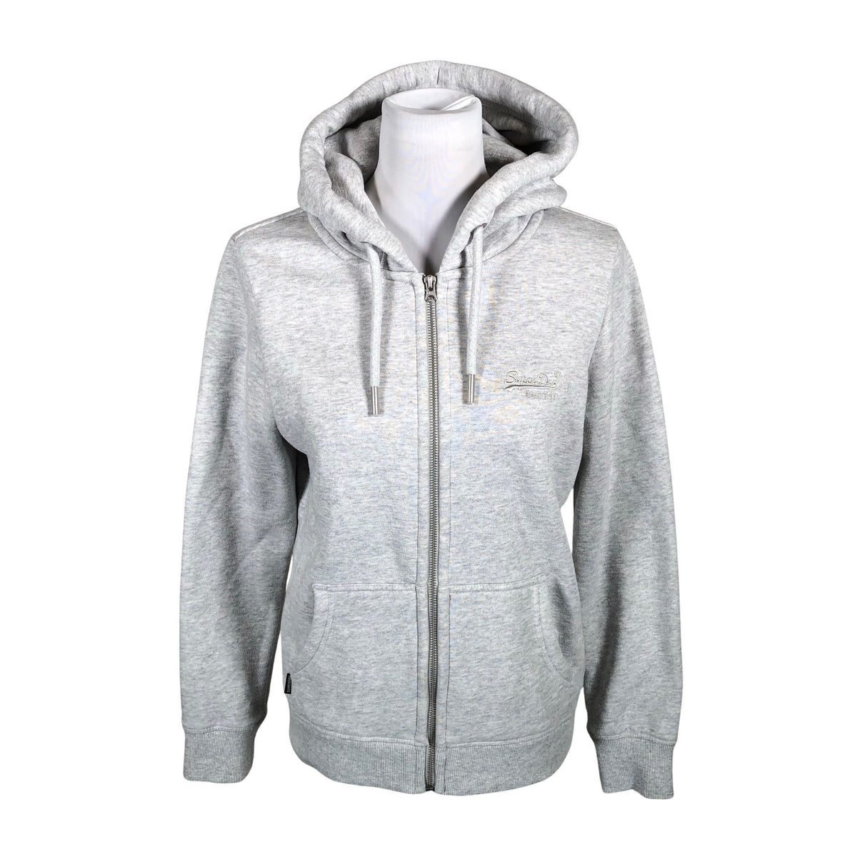 Naisten Superdry - Huppari, koko 40 - Harmaa (1)