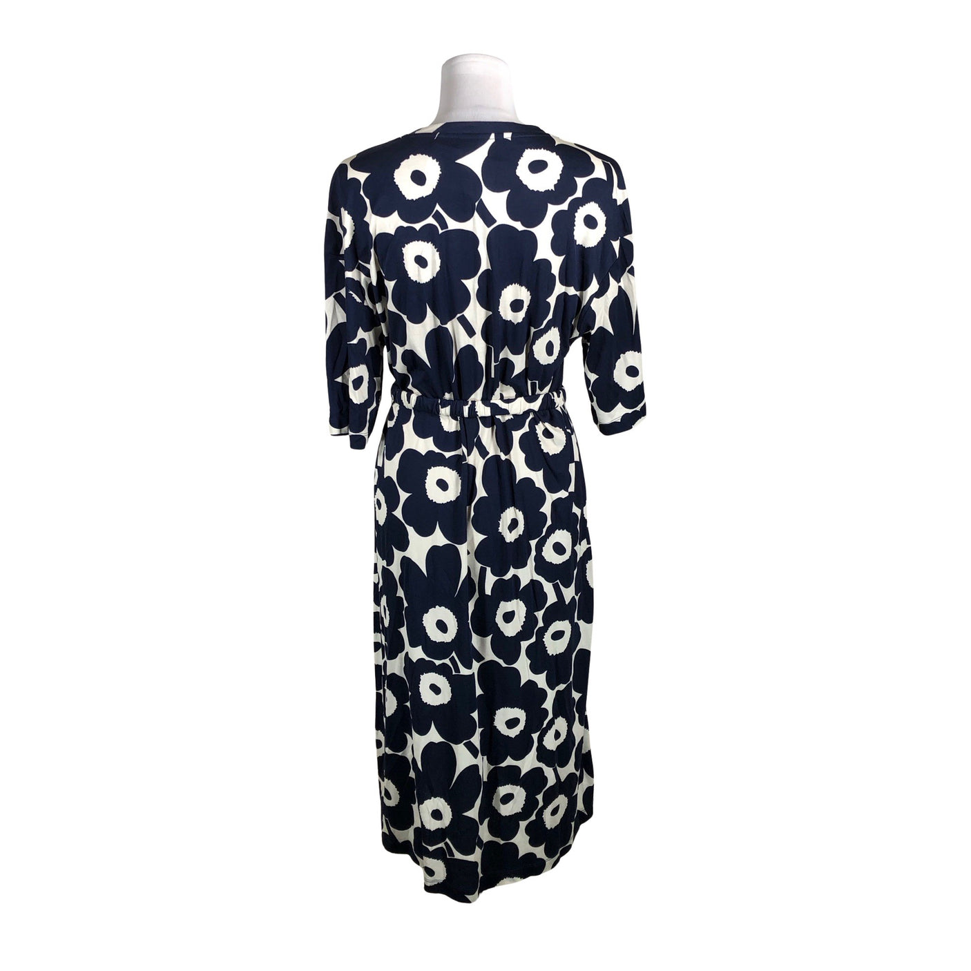 Naisten Marimekko - Trikoomekko, koko 38 - Sininen (2)