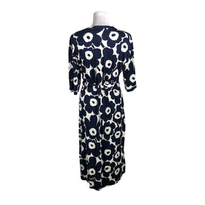 Naisten Marimekko - Trikoomekko, koko 38 - Sininen (2)
