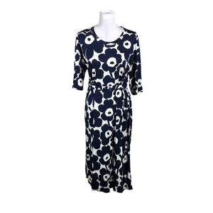 Naisten Marimekko - Trikoomekko, koko 38 - Sininen (1)