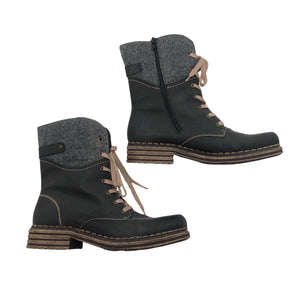 Naisten Rieker - Nilkkurit, koko 42 - Harmaa (1)