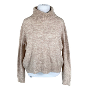 Naisten Sand Jeans - Neulepaita, koko 42 - Beige (1)