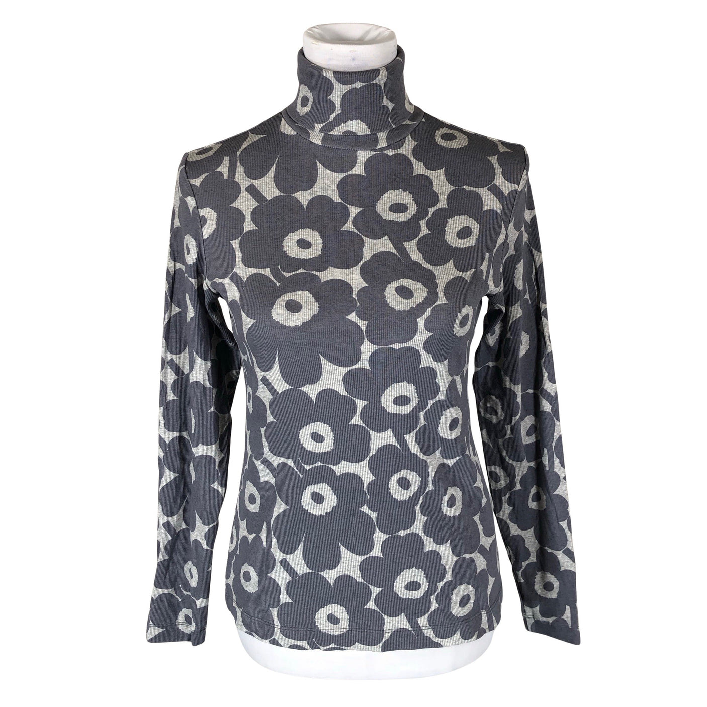 Naisten Marimekko - Trikoopaita, koko 40 - Harmaa (1)