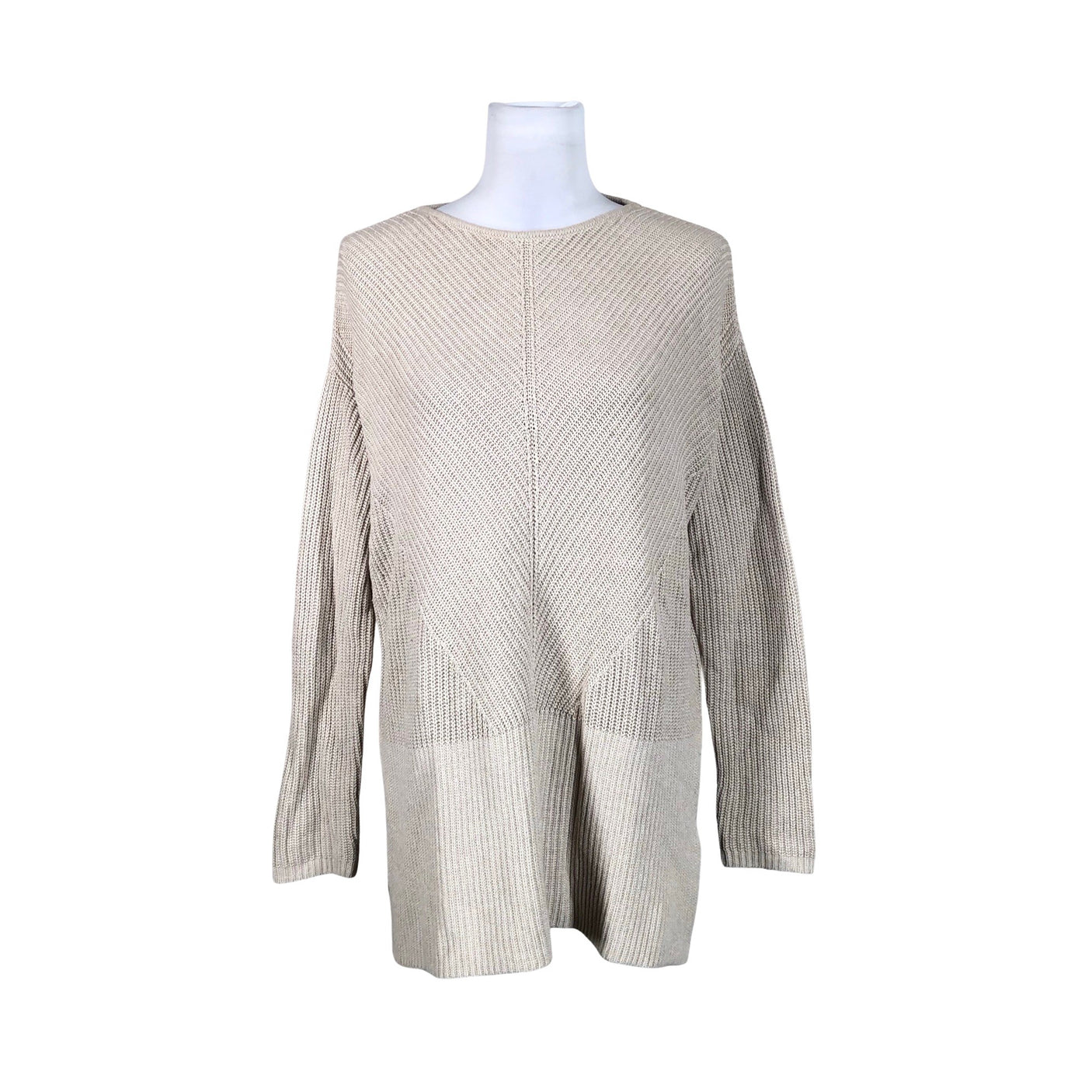 Naisten Nanso - Neuletunika, koko 34 - Beige (1)