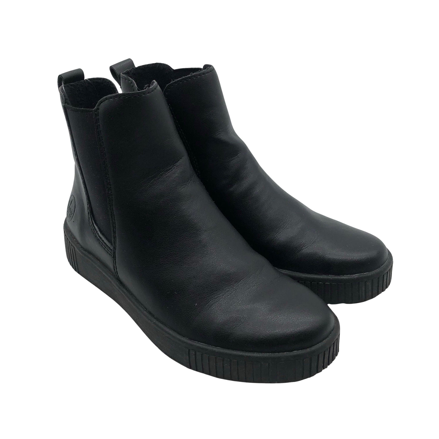 Naisten Rieker - Nilkkurit, koko 37 - Musta (2)