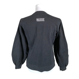 Naisten Ganni - Collegepaita, koko 36 - Musta (2)