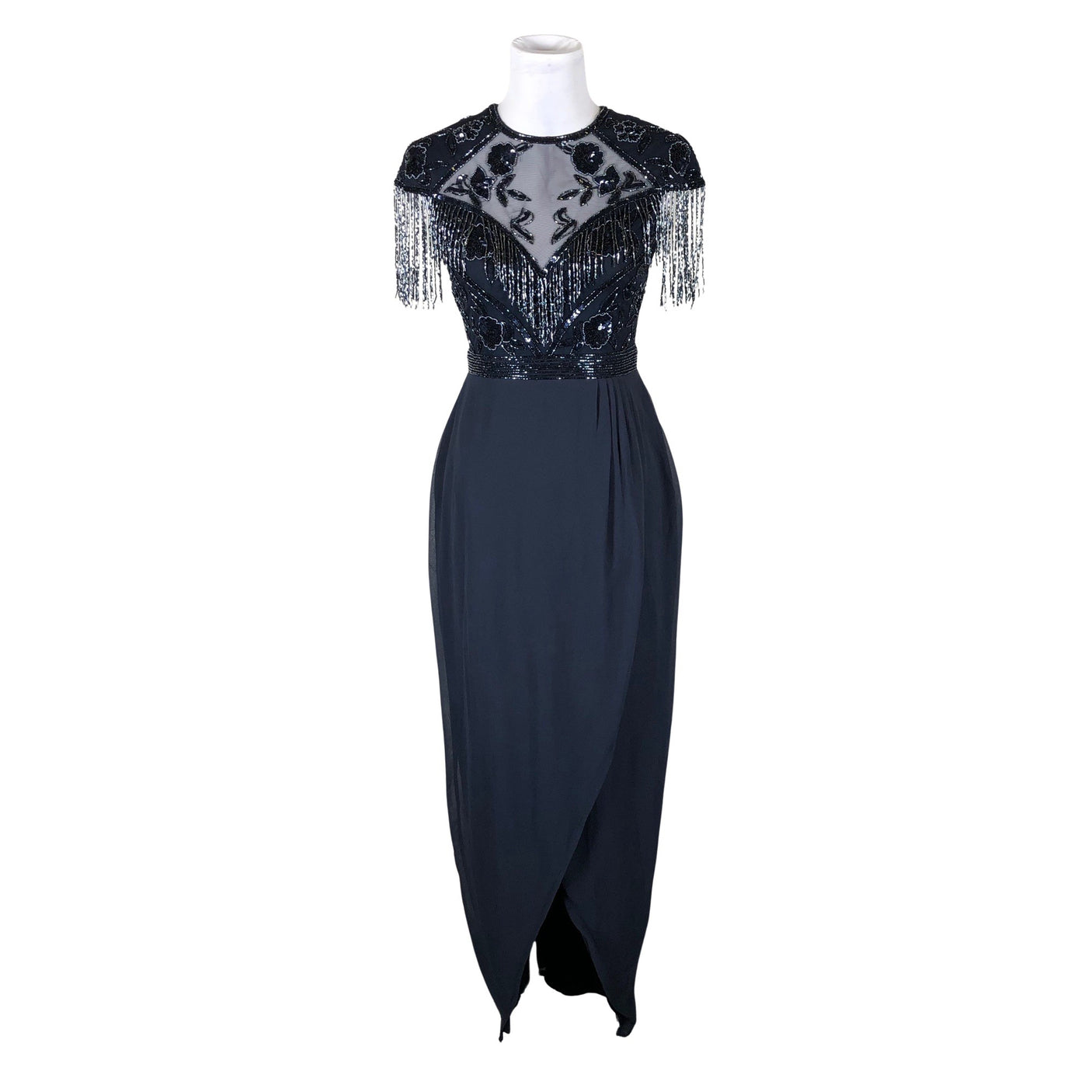 Naisten Lace & Beads - Juhlamekko, koko 36 - Sininen (1)