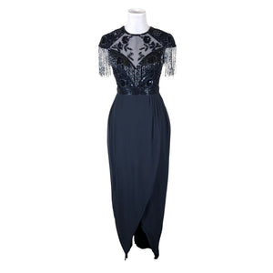 Naisten Lace & Beads - Juhlamekko, koko 36 - Sininen (1)