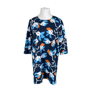 Naisten Marimekko - Trikoomekko, koko 42 - Sininen (1)