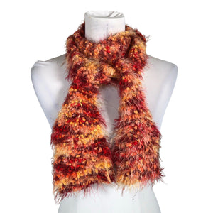 Naisten Handmade - Kaulaliina, koko Maxi - Punainen (1)