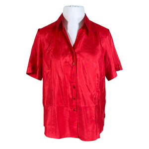 Naisten Gelco - Lyhythihainen pusero, koko 46 - Punainen (1)