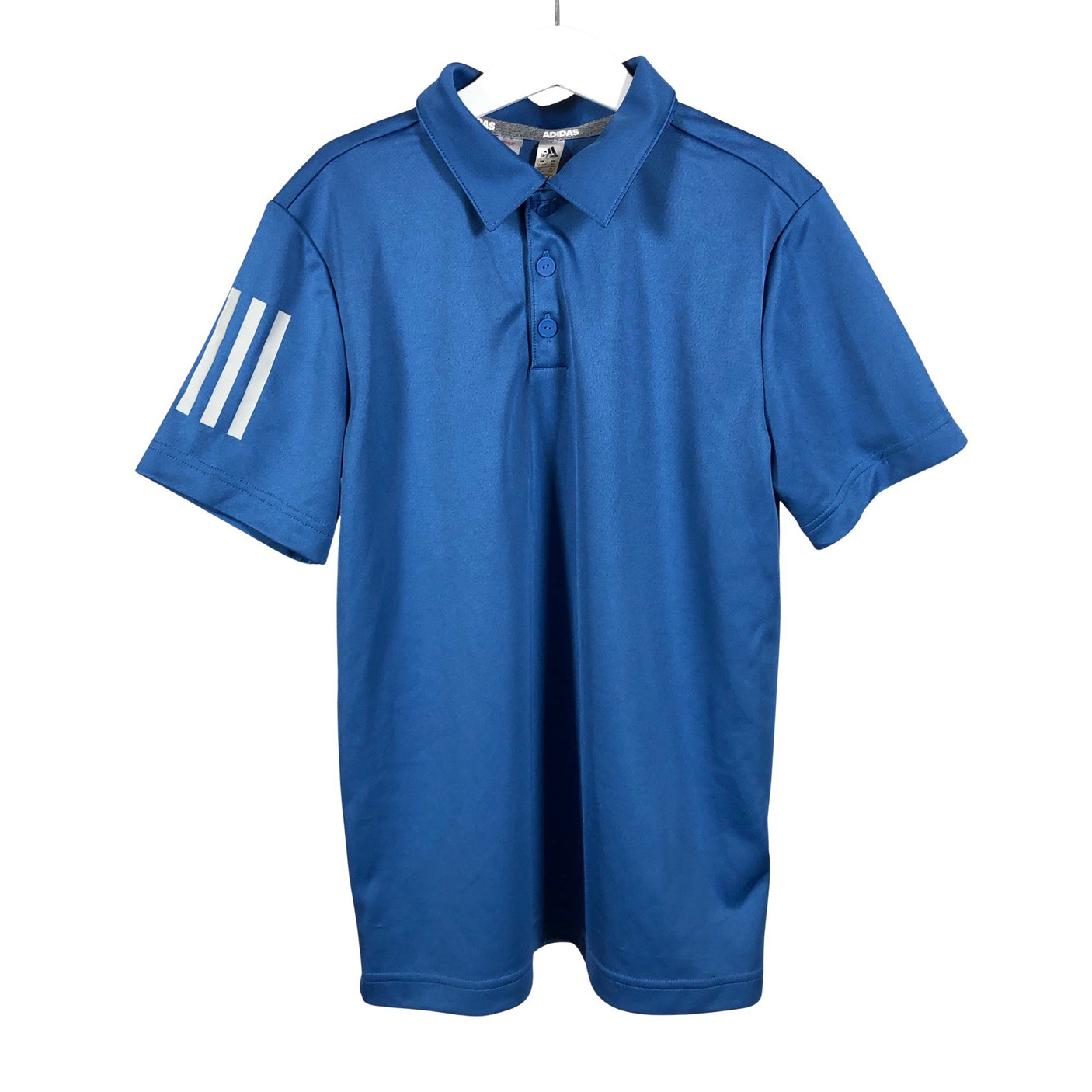Poikien Adidas - Urheilupaita, lyhyet hihat, koko 146 - 152 - Sininen (1)