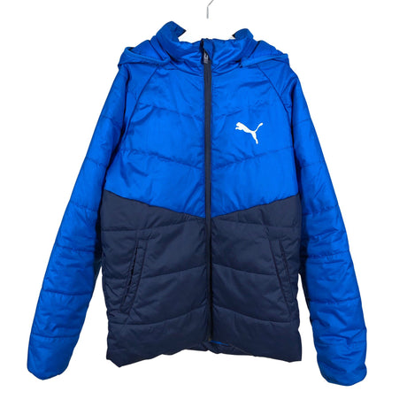 Unisex Puma - Kevyttoppatakki, koko 146 - 152 - Sininen ()