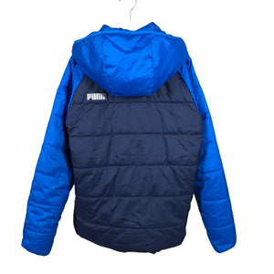 Unisex Puma - Kevyttoppatakki, koko 146 - 152 - Sininen (2)