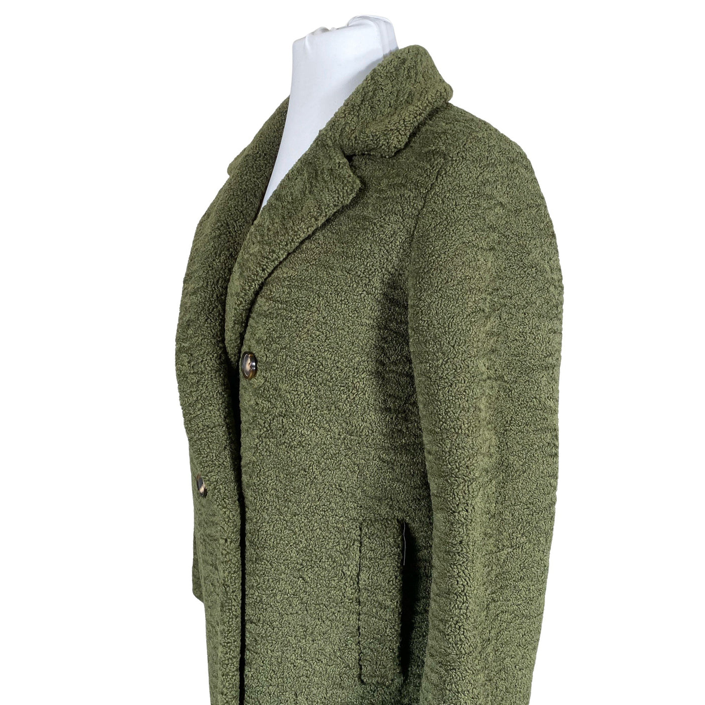 Naisten ROCKANDBLUE - Tekoturkistakki, koko 42 - Vihreä (3)