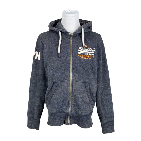 Miesten Superdry - Huppari, koko L - Sininen ()