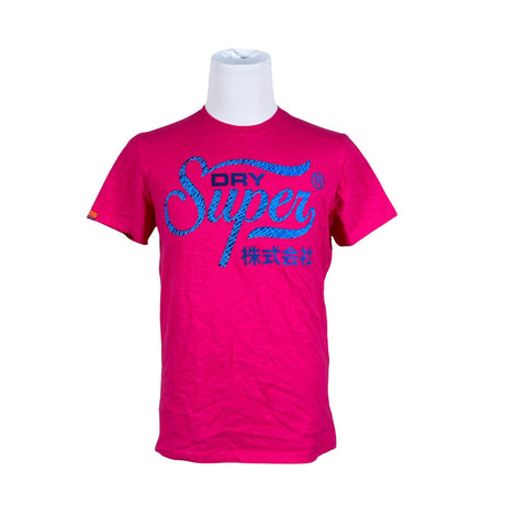 Miesten Superdry - T-paita, koko L - Pinkki ()