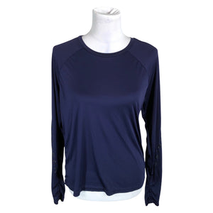 Naisten Röhnisch - Urheilupaita, pitkät hihat, koko 40 - Sininen (1)