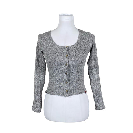 Naisten Superdry - Trikoopaita, koko 34 - Harmaa ()