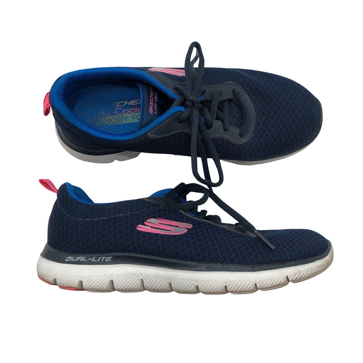 Naisten Skechers - Lenkkarit, koko 36 - Sininen (1)