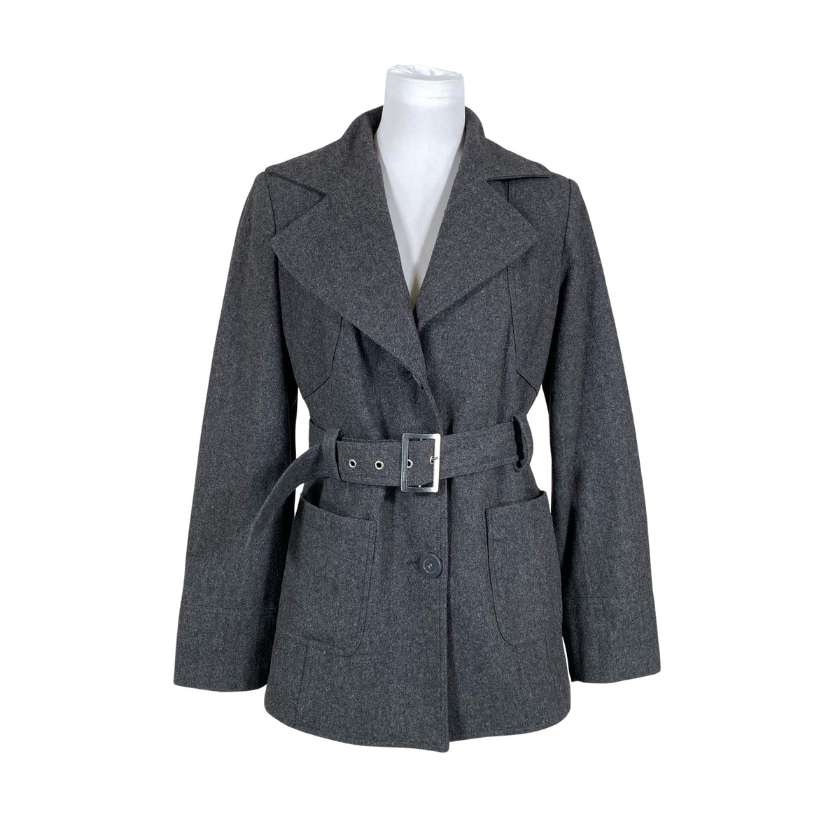Naisten b.Young - Villakangastakki, koko 38 - Harmaa (1)