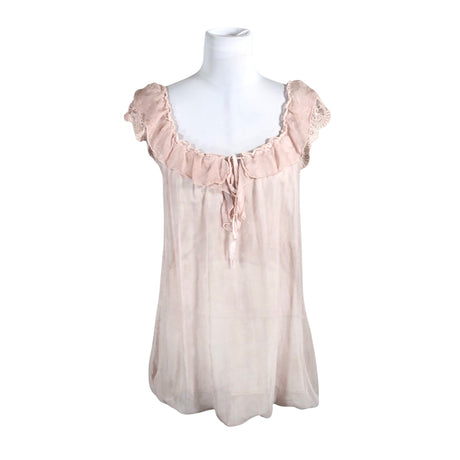 Naisten Ambika - Sifonkitunika, koko 36 - Vaaleanpunainen ()